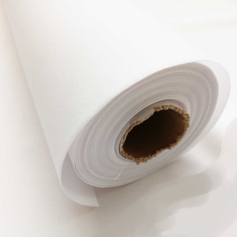 Rotolo 25 mt interfodera termoadesiva bianco