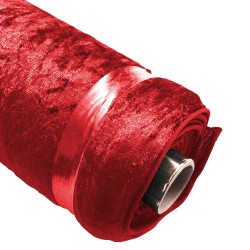 【Velluto PANNÉ all'ingrosso 】Rotolo 25m | carnevale e costumi