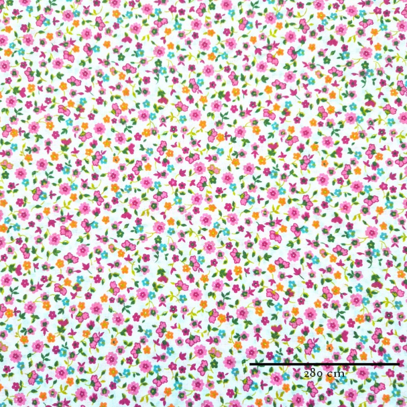▷ Tessuto di cotone stampato  larghezza 280 cm al metro | 100% cotone | doppia larghezza