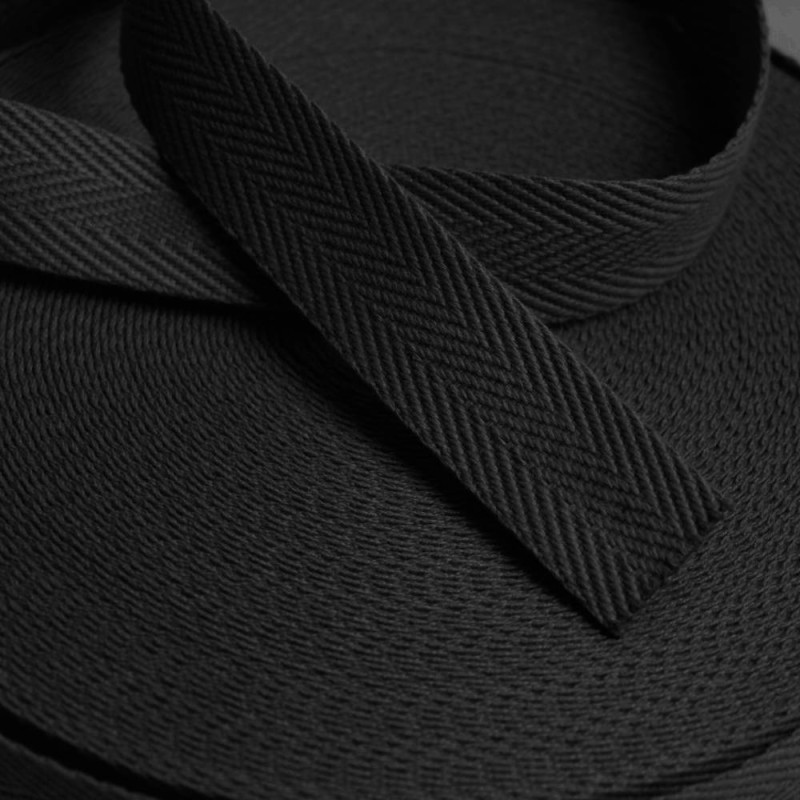 ➜ Cinghia in cotone 30 mm al metro | Nastro a spina