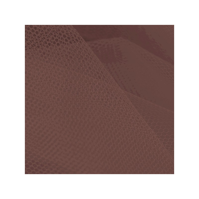 Tulle bordeaux au rouleau