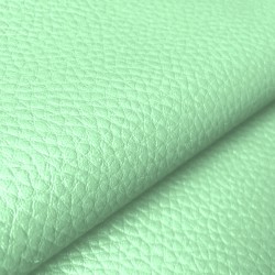 Pelle sintetica verde menta