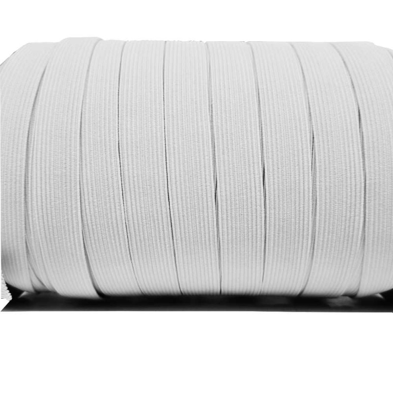Nastro elastico treccia 16mm bianco