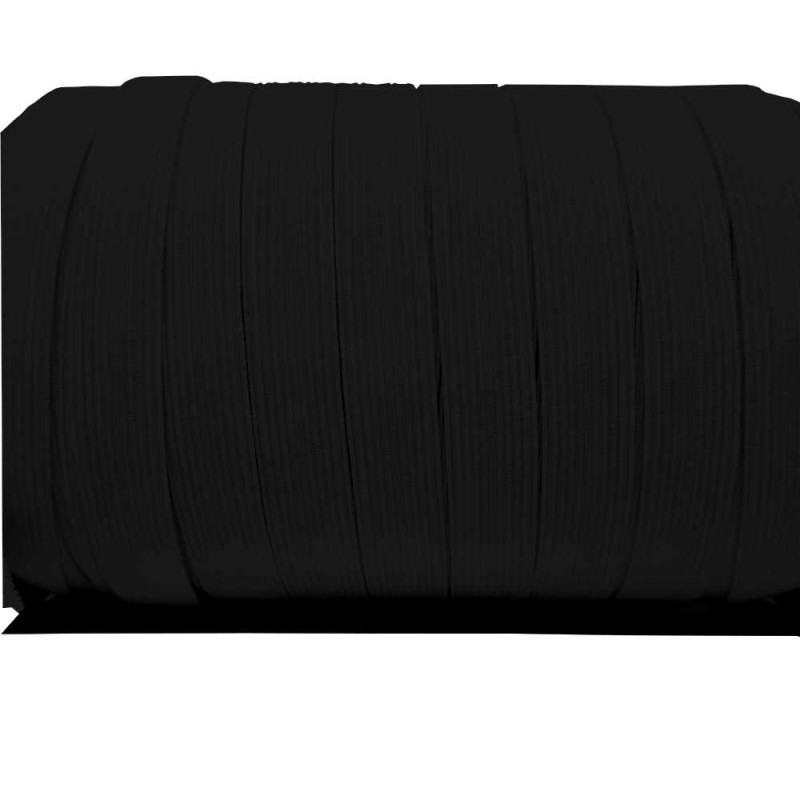 Nastro elastico treccia 16mm nero