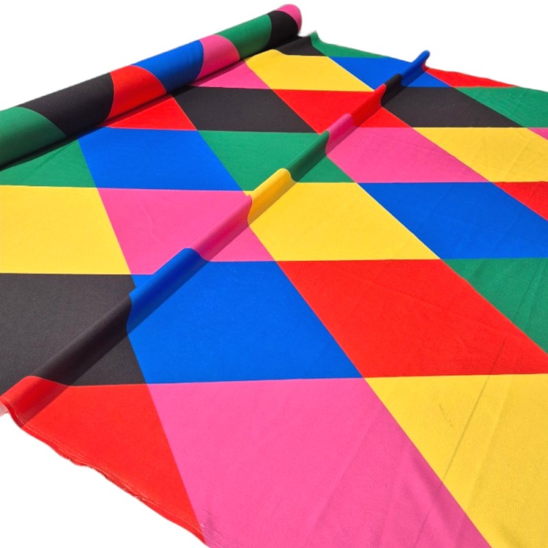 Tessuto burlington Arlecchino Gigante