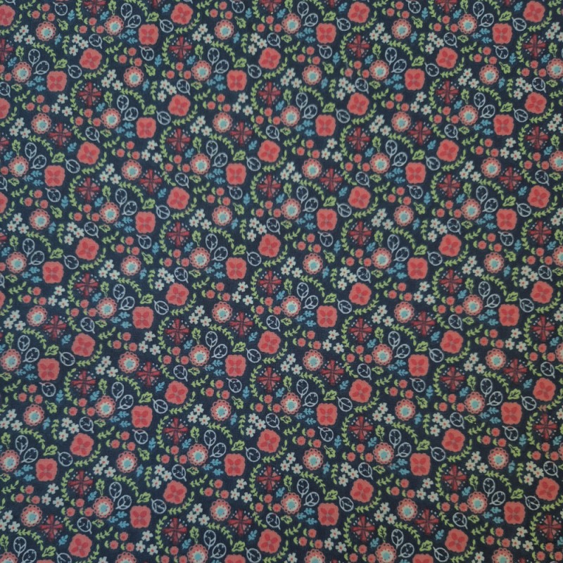 ► COTONE FLOREALE | ❤ | tessuti stampati