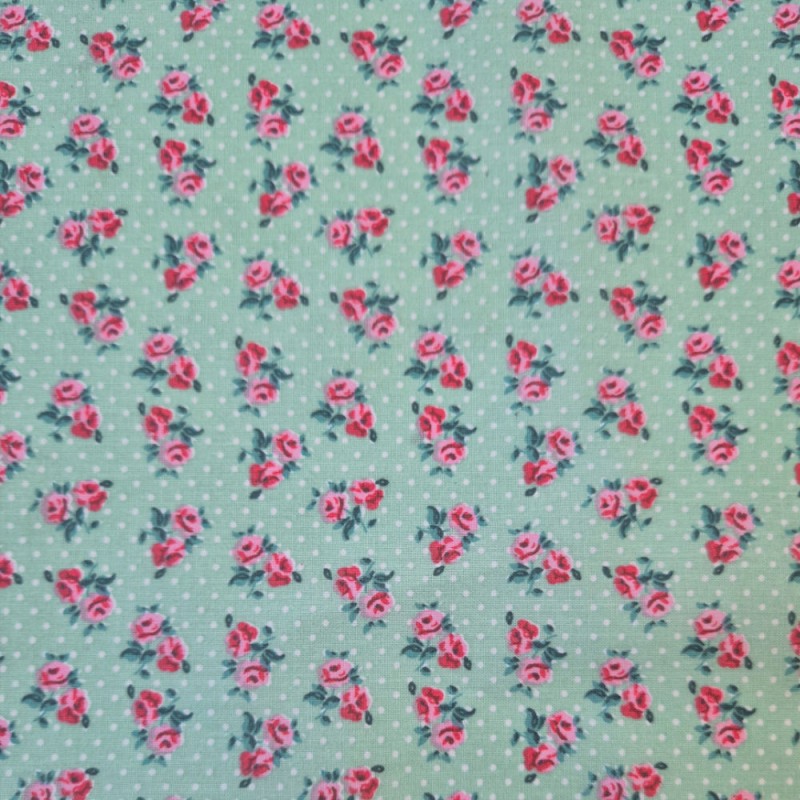 ► COTONE FLOREALE | ❤ | tessuti stampati