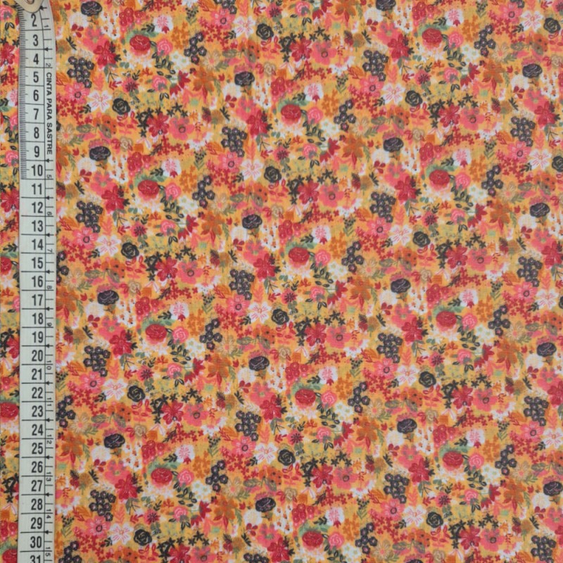 ► COTONE FLOREALE | ❤ | tessuti stampati