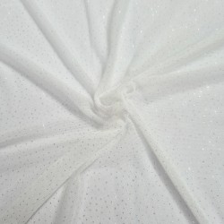 【 Tulle lycra paillettes  light per metro 】