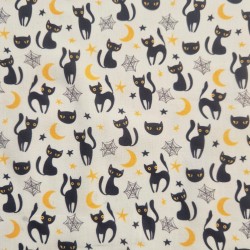 ▷ COTONE ECO stampato halloween al metro |