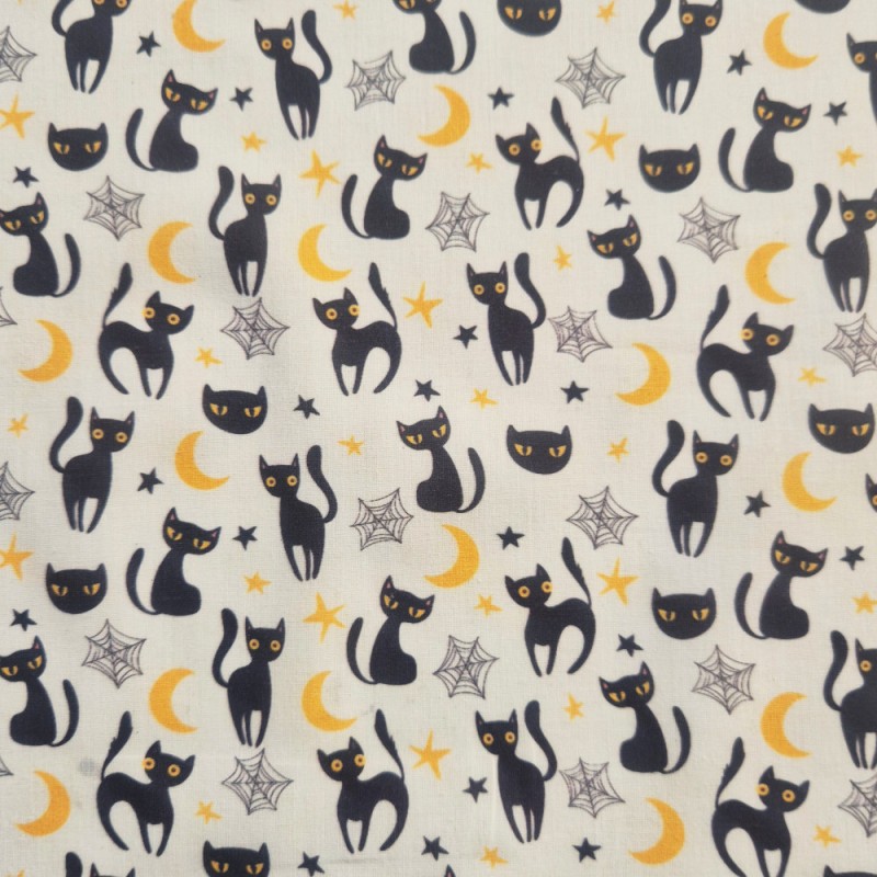 ▷ COTONE ECO stampato halloween al metro |