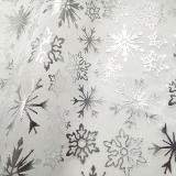 Organza reine des neiges blanc