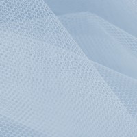 Tulle azzurro al metro