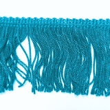 Frange turquoise