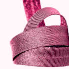 Biais lamé fucshia