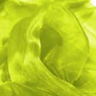 Organza verde fluoro