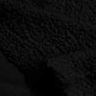 Pelliccia Curly nero