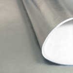 Foam lamé 150cm argento