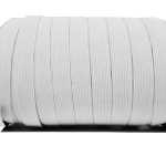 Nastro elastico treccia 16mm bianco