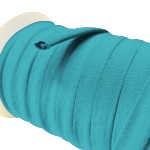 Nastro Spaghetti Cotone 10 mm turchesa
