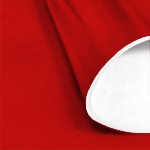 Foam lamé 150cm rosso