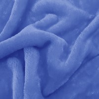 Fausse fourrure bleu au rouleau