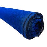 Rotolo 25m Velo lurex blu reale i love tessuti