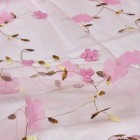 Tulle ricamato floreale