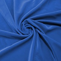 Velluto lycra blu