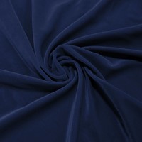 Velluto lycra marino