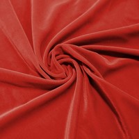 Velluto lycra rosso marlboro